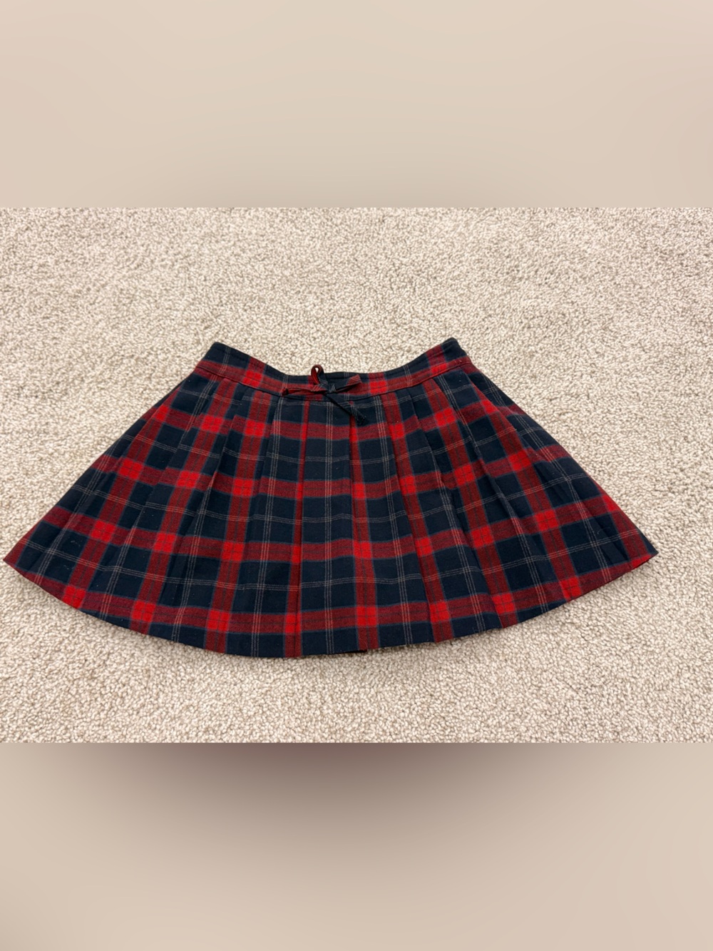 Zara plaid skirt size 6